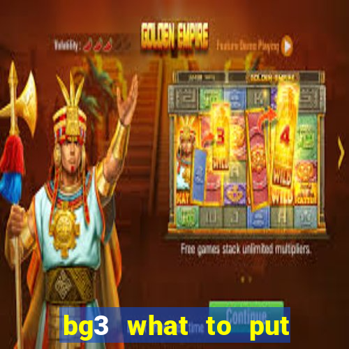 bg3 what to put in ancient altar